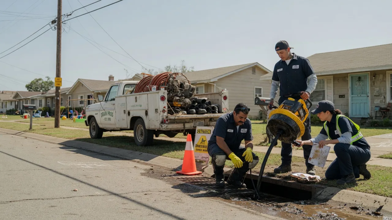 Drain Cleaning in Oglesby, TX near me